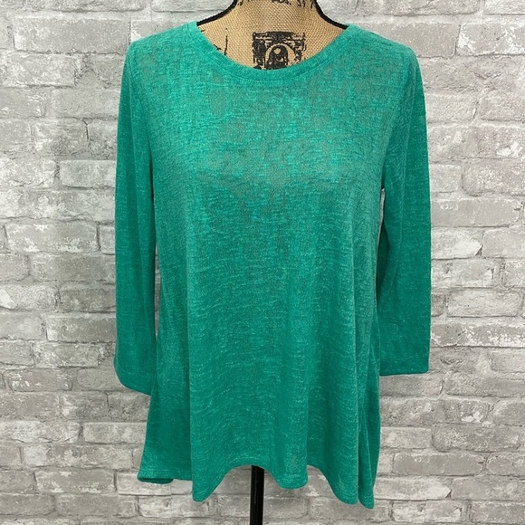 Philosophy Green Lightweight Sweater - Picture 1 of 5